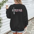 Number One Baseball Mom For Mothers Day Baseball Mama Women's Sweatshirt Back Print Number One Baseball Mom For Mothers Day Baseball Mama Women's Sweatshirt Back Print