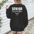Senior Baseball Mom 2024 Team Parent Helper Class Of 2024 Women's Sweatshirt Back Print Senior Baseball Mom 2024 Team Parent Helper Class Of 2024 Women's Sweatshirt Back Print
