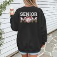 Senior Mom Class Of 2024 Baseball Mom Bandana Graduation Women's Sweatshirt Back Print Senior Mom Class Of 2024 Baseball Mom Bandana Graduation Women's Sweatshirt Back Print