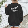 AS Tees Baseball Mom Mama Mommy Mother Women's Sweatshirt Back Print AS Tees Baseball Mom Mama Mommy Mother Women's Sweatshirt Back Print