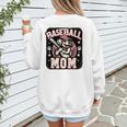 Baseball Mom Dog Mother's In My Baseball Mom Era Women's Sweatshirt Back Print
