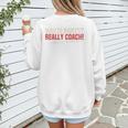 Baseball Mom Mama Baseball Lover Premium Women's Sweatshirt Back Print
