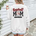 Baseball Mom Red Varsity Baseball Mama Cute Mother's Day Women's Sweatshirt Back Print Baseball Mom Red Varsity Baseball Mama Cute Mother's Day Women's Sweatshirt Back Print