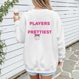 Baseball Players Have The Prettiest Moms Baseball Moms Women's Sweatshirt Back Print Baseball Players Have The Prettiest Moms Baseball Moms Women's Sweatshirt Back Print