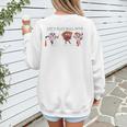 Let's Play Ball Boys Baseball Mom Women's Sweatshirt Back Print Let's Play Ball Boys Baseball Mom Women's Sweatshirt Back Print
