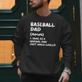 Baseball Dad Definition Men Sweatshirt Baseball Dad Definition Men Sweatshirt