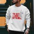 Baseball Dad Teach Kids Hit And Steal Softball Game Premium Tri-Blend Men Sweatshirt Baseball Dad Teach Kids Hit And Steal Softball Game Premium Tri-Blend Men Sweatshirt