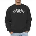 Baseball Dad School Sports Baseball Fan Father's Day Men Sweatshirt Baseball Dad School Sports Baseball Fan Father's Day Men Sweatshirt