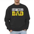 Softball Dad Like A Baseball Dad Definition Men Sweatshirt