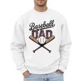 Baseball Dad For Father's Day Game Day Celebration Men Sweatshirt