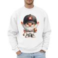 Baseball Dad Gnome For Baseball Lover With Winner Trophy Premium Tri-Blend Men Sweatshirt Baseball Dad Gnome For Baseball Lover With Winner Trophy Premium Tri-Blend Men Sweatshirt