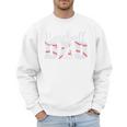Baseball Dad Happy Fathers Day For Men Boys Baseball Lovers Premium Men Sweatshirt