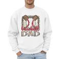 Baseball Dad Leopard Proud Ball Dad Game Day Men Sweatshirt Baseball Dad Leopard Proud Ball Dad Game Day Men Sweatshirt