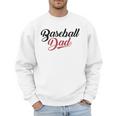 Baseball Dad Script Raglan Baseball Tee Men Sweatshirt