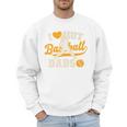 I Love Hot Baseball Dads Baseball Lovers Players Premium Men Sweatshirt
