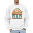 Retro Vintage Baseball Dad Summer Sports Lover Fathers Day Men Sweatshirt