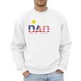 Softball Dad Like Baseball Dad But Bigger Balls Joke Premium Tri-Blend Men Sweatshirt Softball Dad Like Baseball Dad But Bigger Balls Joke Premium Tri-Blend Men Sweatshirt