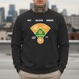 Baseball Father's Day Joke Vintage Baseball Dad Men Sweatshirt Baseball Father's Day Joke Vintage Baseball Dad Men Sweatshirt