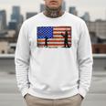 Baseball Coach Baseball Dad American Flag Men Sweatshirt Baseball Coach Baseball Dad American Flag Men Sweatshirt