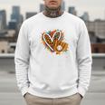Baseball Daddy Fathers Day Premium Men Sweatshirt