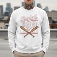 Game Day Baseball Dad Vintage Daddy Father's Day Boys Kids Men Sweatshirt Game Day Baseball Dad Vintage Daddy Father's Day Boys Kids Men Sweatshirt