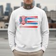 That's My Son Out There Baseball Dad For Men 4th Of July Men Premium Men Sweatshirt