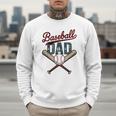 Vintage Baseball Dad Happy Fathers Day Players Toddler Kids Men Sweatshirt Vintage Baseball Dad Happy Fathers Day Players Toddler Kids Men Sweatshirt