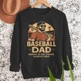 Baseball Dad – Always In The Stands Always Loud Retro Men Sweatshirt