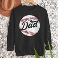 Dad Baseball Ball Vintage Groovy Baseball Daddy Fathers Day Men Sweatshirt Dad Baseball Ball Vintage Groovy Baseball Daddy Fathers Day Men Sweatshirt