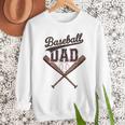 Baseball Dad Father's Day Baseball Daddy Game Day Toddlers Men Sweatshirt Baseball Dad Father's Day Baseball Daddy Game Day Toddlers Men Sweatshirt
