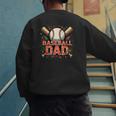 Baseball Dad Camouflage Tee For Proud Fathers Men's Sweatshirt Back Print Baseball Dad Camouflage Tee For Proud Fathers Men's Sweatshirt Back Print
