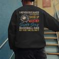 I Never Dreamed I'd Grow Up To Be A Sexy Baseball Dad Father Men's Sweatshirt Back Print I Never Dreamed I'd Grow Up To Be A Sexy Baseball Dad Father Men's Sweatshirt Back Print