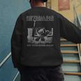 Softball Dad Like a Baseball Dad But With Bigger Balls Men's Sweatshirt Back Print Softball Dad Like a Baseball Dad But With Bigger Balls Men's Sweatshirt Back Print