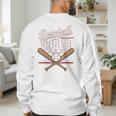 Game Day Baseball Dad Vintage Daddy Father's Day Boys Kids Men's Sweatshirt Back Print Game Day Baseball Dad Vintage Daddy Father's Day Boys Kids Men's Sweatshirt Back Print