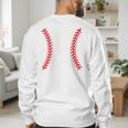 Need To Drink And Tell An Umpire He's Blind Baseball Dad Premium Men's Sweatshirt Back Print