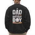 Baseball Dad Of The Birthday Boy Sports Theme Men's Sweatshirt Back Print Baseball Dad Of The Birthday Boy Sports Theme Men's Sweatshirt Back Print
