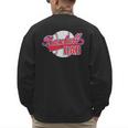 Baseball Dad Coach Baseball Baseball Men's Sweatshirt Back Print
