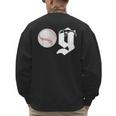 Baseball Dad Coach Old Head OG Old School Baller Men's Sweatshirt Back Print