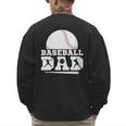 Baseball Dad Father Sport Fan Men's Sweatshirt Back Print Baseball Dad Father Sport Fan Men's Sweatshirt Back Print