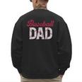Baseball Dad For Father's Day Dad Daddy Baseball Lover Men's Sweatshirt Back Print Baseball Dad For Father's Day Dad Daddy Baseball Lover Men's Sweatshirt Back Print