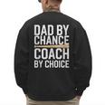 Baseball Dad Homerun Baseball Lovers Father Fathers Day Men's Sweatshirt Back Print
