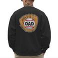 Baseball Glove Father's Day Baseball Dad Men's Sweatshirt Back Print Baseball Glove Father's Day Baseball Dad Men's Sweatshirt Back Print