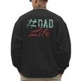 Dad Life Softball Baseball Daddy Sports Father’s Day Men's Sweatshirt Back Print Dad Life Softball Baseball Daddy Sports Father’s Day Men's Sweatshirt Back Print