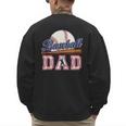 Retro Baseball Dad Father's Day Men's Sweatshirt Back Print Retro Baseball Dad Father's Day Men's Sweatshirt Back Print