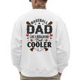 Men Baseball Dad Like a Regular Dad But Cooler Men's Sweatshirt Back Print