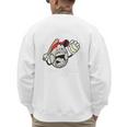 The Misadventures Of A Baseball Dad Premium Men's Sweatshirt Back Print