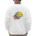 Softball Dad Like a Baseball Dad With Bigger Balls Premium Men's Sweatshirt Back Print Softball Dad Like a Baseball Dad With Bigger Balls Premium Men's Sweatshirt Back Print