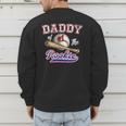 Birthday Baseball Dad Daddy Of The 1st One Rookie Vintage Men's Sweatshirt Back Print