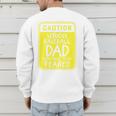 Caution Serious Baseball Dad Something To Be Feared Premium Men's Sweatshirt Back Print Caution Serious Baseball Dad Something To Be Feared Premium Men's Sweatshirt Back Print