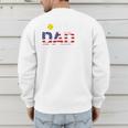 Softball Dad Like Baseball Dad But Bigger Balls Joke Premium Tri-Blend Men's Sweatshirt Back Print Softball Dad Like Baseball Dad But Bigger Balls Joke Premium Tri-Blend Men's Sweatshirt Back Print